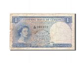 Ceylon, 1 Rupee, type Elisabeth II