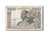 Afrique de l'Ouest, 1000 Francs, type 1959-1965