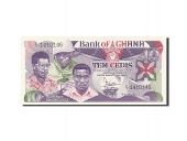 Ghana, 10 Cedis, type 1983-1991