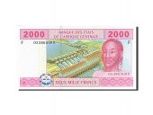 Equatorial Guinea, 2000 Francs, type 2002
