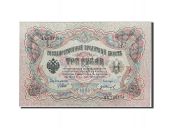 Russia, 3 Roubles, type 1905-1912