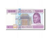 Guine Equatoriale, 10 000 Francs, type 2002