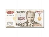 Turquie, 5 Millions Lira, type Prsident Kamel Ataturk
