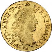 Louis XIV, Louis d'or  la tte nue