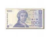 Croatia, 1000 Dinara, 1991, KM:22a, 1991-10-08, VF(30-35), B0350801