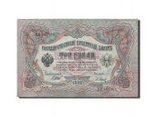 Russie, 3 Rubles, 1905, KM:9c, 1912-1917, TB