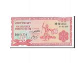 Burundi, 20 Francs, 1975-1978, 2001-08-01, KM:27d, UNC(65-70)