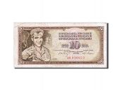 Yougoslavie, 10 Dinara, 1968-1970, KM:82b, 1968-05-01, TTB
