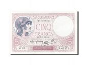 France, 5 Francs, 1937-1939, KM:83, 1939-09-28, SPL+, Fayette:4.10