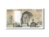 France, 500 Francs, 1968, KM:156e, 1981-01-08, AU(50-53), Fayette:71.23