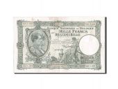 Belgium, 1000 Francs-200 Belgas, 1927-1929, KM:104, 1935-03-04, EF(40-45)