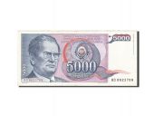 Yougoslavie, 5000 Dinara, 1985-1989, KM:93a, 1985-05-01, TTB+