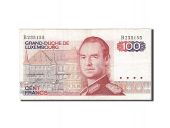 Luxembourg, 100 Francs, 1980, 1980-08-14, KM:57a, AU(50-53)