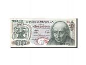 Mexique, 10 Pesos, 1969-1974, KM:63i, 1977-02-18, TTB+