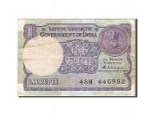 India, 1 Rupee, 1957-1963, 1983-1994, KM:78Ac, VF(20-25)
