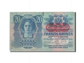 Autriche, 20 Kronen, 1913-1914, 1913-01-02, KM:13, TTB+