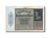 Germany, 500 Mark, 1922, KM:73, 1922-03-27, VF(20-25)