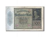 Germany, 500 Mark, 1922, KM:73, 1922-03-27, VG(8-10)