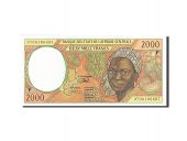 Central African States, Chad, 2000 Francs, 1993-1994, KM:603Pd, 1997, UNC(65-70)