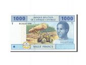 tats de lAfrique centrale, 1000 Francs, 1993-1994, KM:202Eh, 2002, NEUF