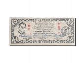 Philippines, 5 Pesos, 1942, KM:S325, 1942, AU(55-58)