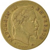 Second Empire, 10 Francs or Napolon III tte laure