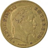 Second Empire, 10 Francs or Napolon III tte laure