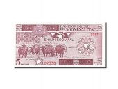 Somalie, 5 Shilin = 5 Shillings, 1983, 1987, KM:31c, NEUF