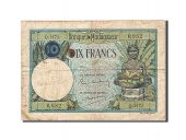 Madagascar, 10 Francs, 1937-1947, Undated, KM:36, TB+