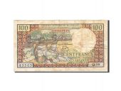 Madagascar, 100 Francs =  20 Ariary, 1966, KM:57a, Undated (1966), EF(40-45)