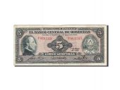 Honduras, 5 Lempiras, 1953-1956, 1966-01-07, KM:51b, TTB