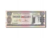 Guyana, 20 Dollars, 1996-1999, Undated (1996), KM:30a, UNC(65-70)