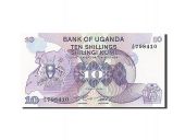 Uganda, 10 Shillings, 1982, Undated (1982), KM:16, SPL