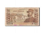 French Equatorial Africa, 20 Francs, 1947-1952, KM:22, Undated (1947), VG(8-10)