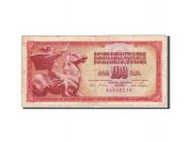 Yugoslavia, 100 Dinara, 1965, 1965-08-01, KM:80b, VG(8-10)