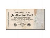 Germany, 500 Mark, 1922, KM:74b, 1922-07-07, VF(20-25)