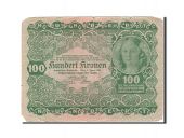 Austria, 100 Kronen, 1922, 1922-01-02, KM:77, F(12-15)