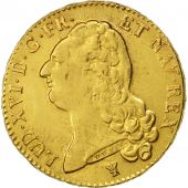 Louis XVI, Double Louis d'or au buste nu, Limoges