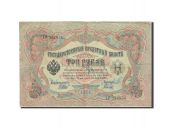 Russie, 3 Rubles, 1905-1912, KM:9a, 1905, TB