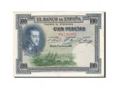 Spain, 100 Pesetas, 1925, KM:69c, 1925-07-01, EF(40-45)