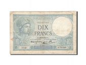 France, 10 Francs, 1915, 1939-09-28, KM:84, TB, Fayette:7.9