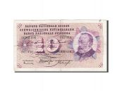 Suisse, 10 Franken, 1954-1961, KM:45j, 1965-01-21, TB+