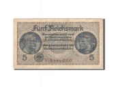 Allemagne, 5 Reichsmark, 1940, KM:R138a, Undated (1940-1945), B+