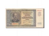 Bulgarie, 500 Leva, 1942, 1942, KM:60a, TTB