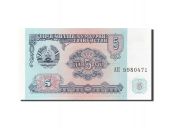 Tajikistan, 5 Rubles, 1994, 1994, KM:2a, UNC(65-70)