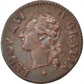 Louis XVI, Liard  l'Ecu 1788 W Lille, KM 585.14