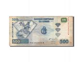 Congo Democratic Republic, 500 Francs, 2003, KM:96a, 2002-01-04, VF(20-25)