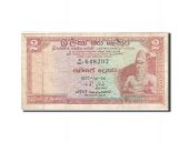 Ceylon, 2 Rupees, 1968-1969, 1977-08-26, KM:72c, TB