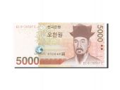 South Korea, 5000 Won, 2006-2007, KM:55a, 2006, UNC(65-70)