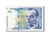 France, 50 Francs, 1992, KM:157Ad, 1997, VF(20-25), Fayette:73.4
